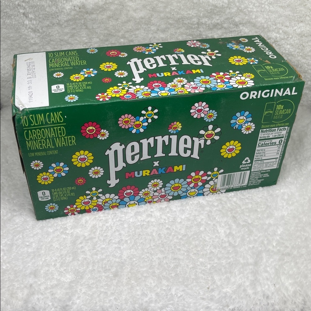 Perrier x Murakami Original Sparkling Water 10-Pack - Picture 1 of 1
